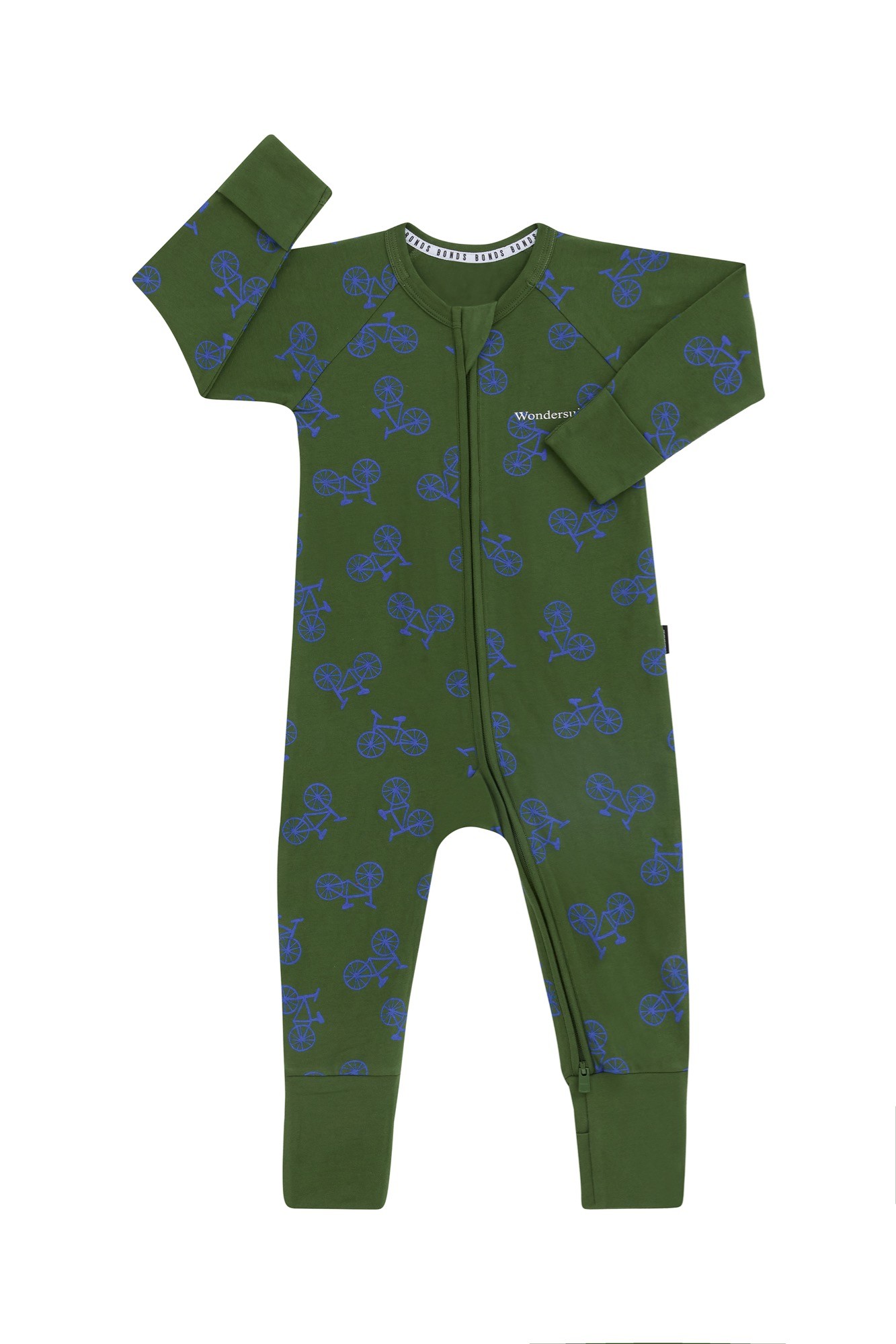 Bonds Wondersuit Zip Bike Lane Size 0
