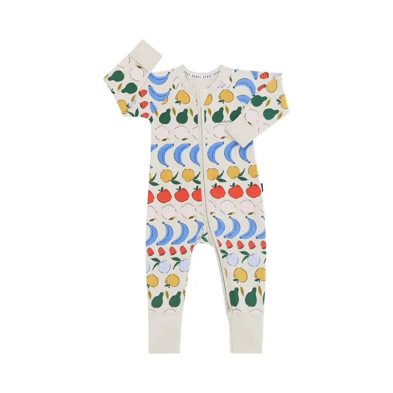 Bonds Wondersuit Zip Linear Fruit Salad