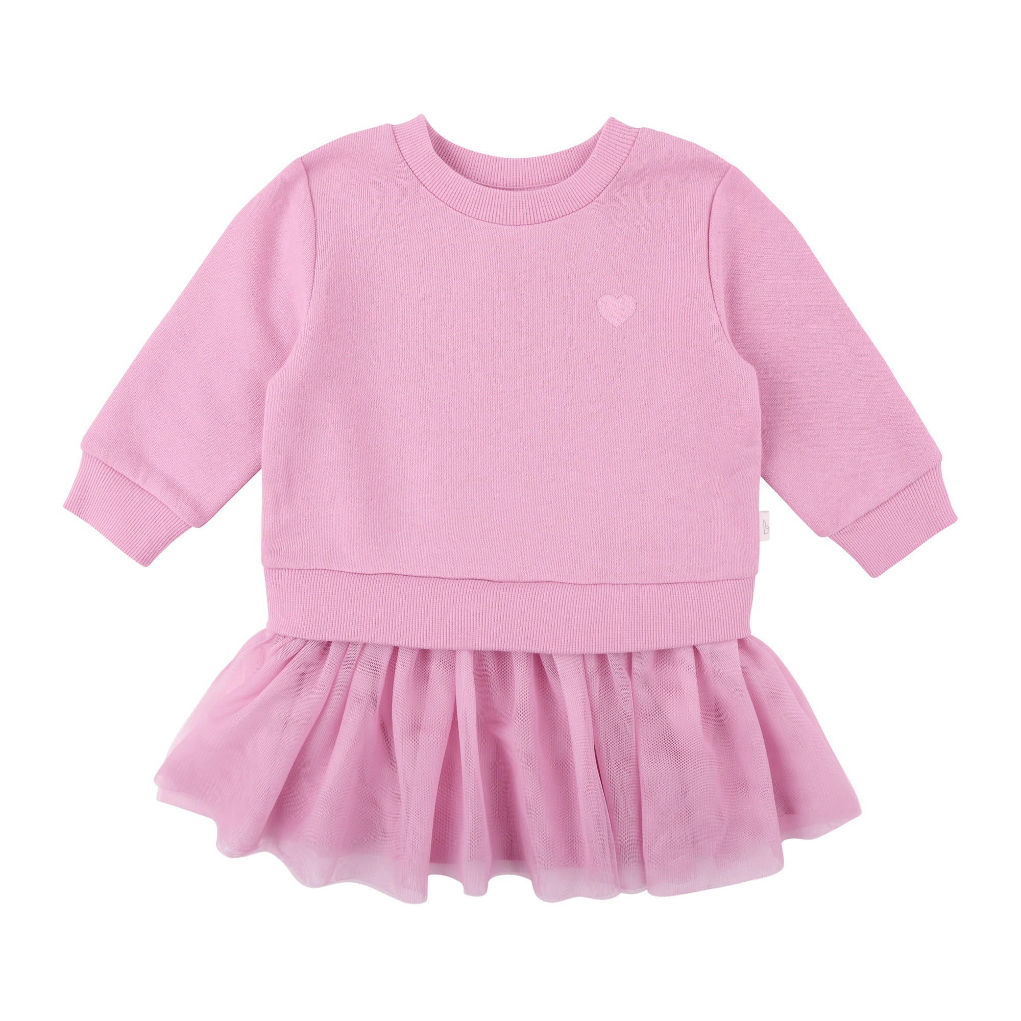 Bilbi Sweater Dress Long Sleeve Tulle Lilac Size 00