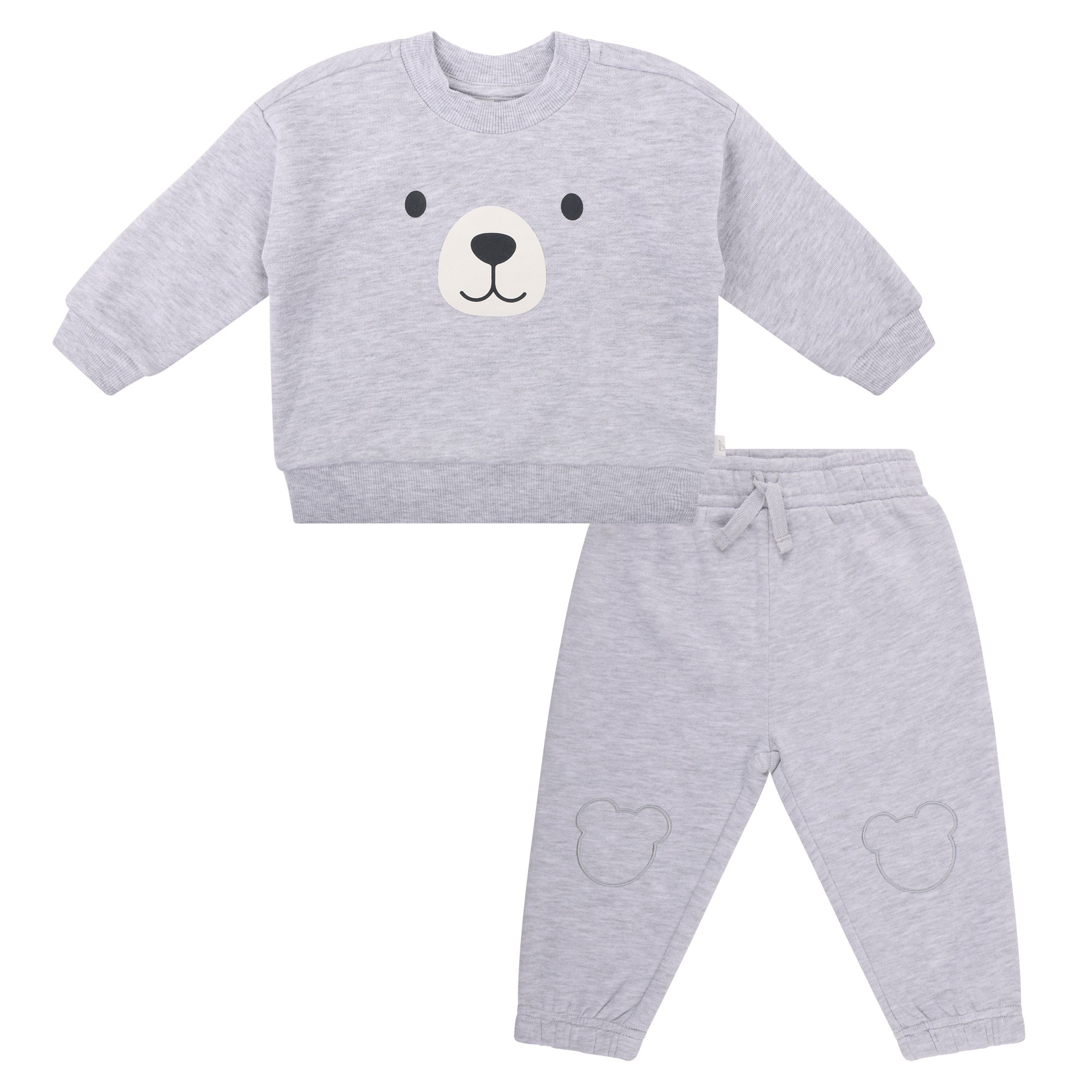 Bilbi 2 Piece Set Tracksuit Bear Grey Size 0