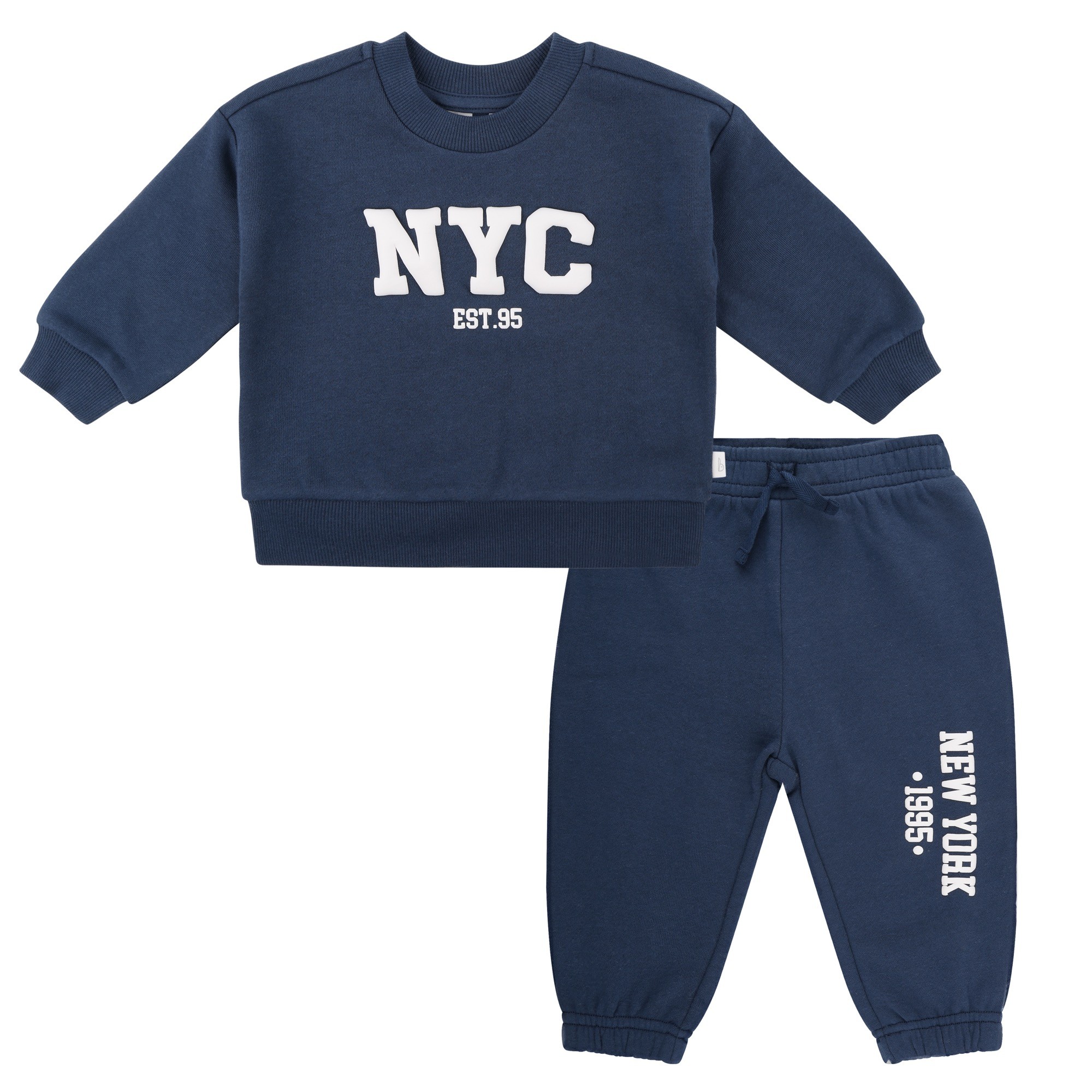 Bilbi 2 Piece Set Tracksuit Nyc Navy Size 00