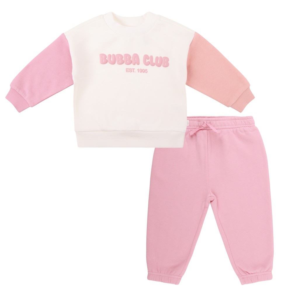 Bilbi 2 Piece Set Tracksuit Bubba Club Lilac Size 000