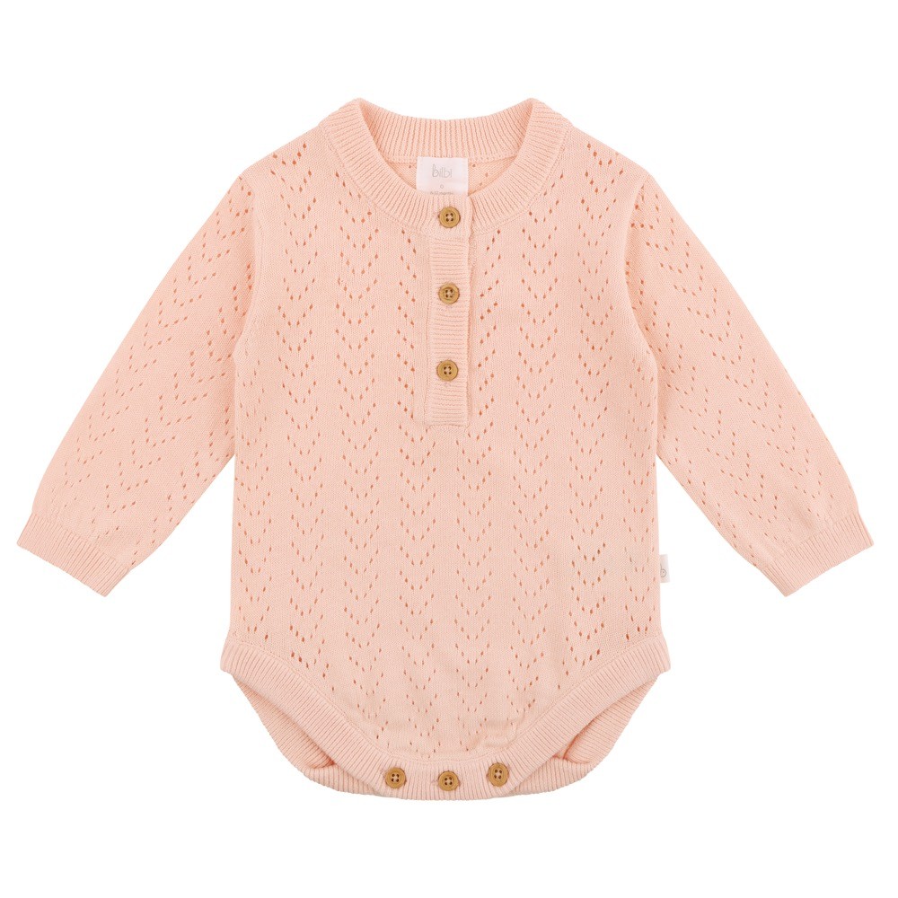 Bilbi Romper Long Sleeve Peggy Pearl Size 00