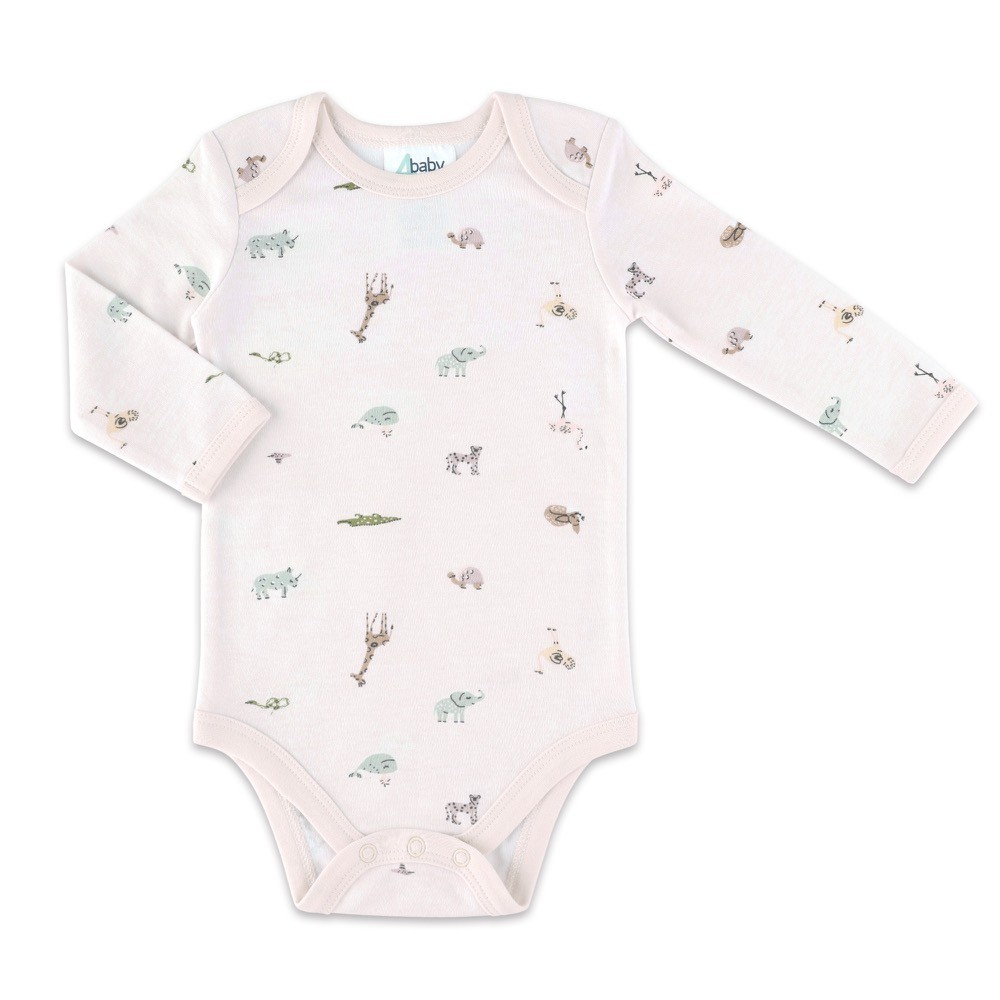 4baby Bodysuit Long Sleeve Pink Size 0000
