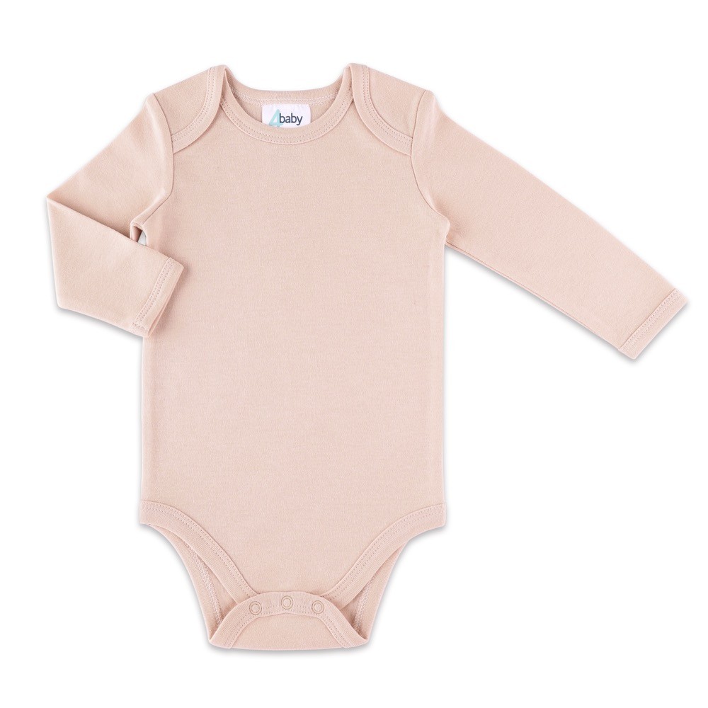 4baby Bodysuit Long Sleeve Pink Size 000
