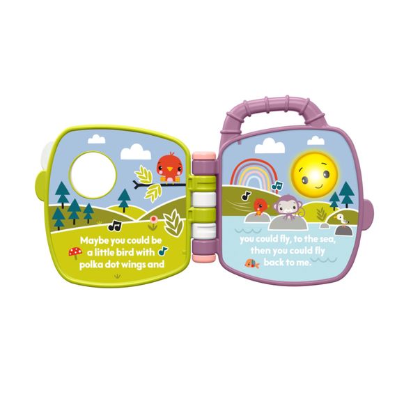 Fisher-Price Purple Monkey Book