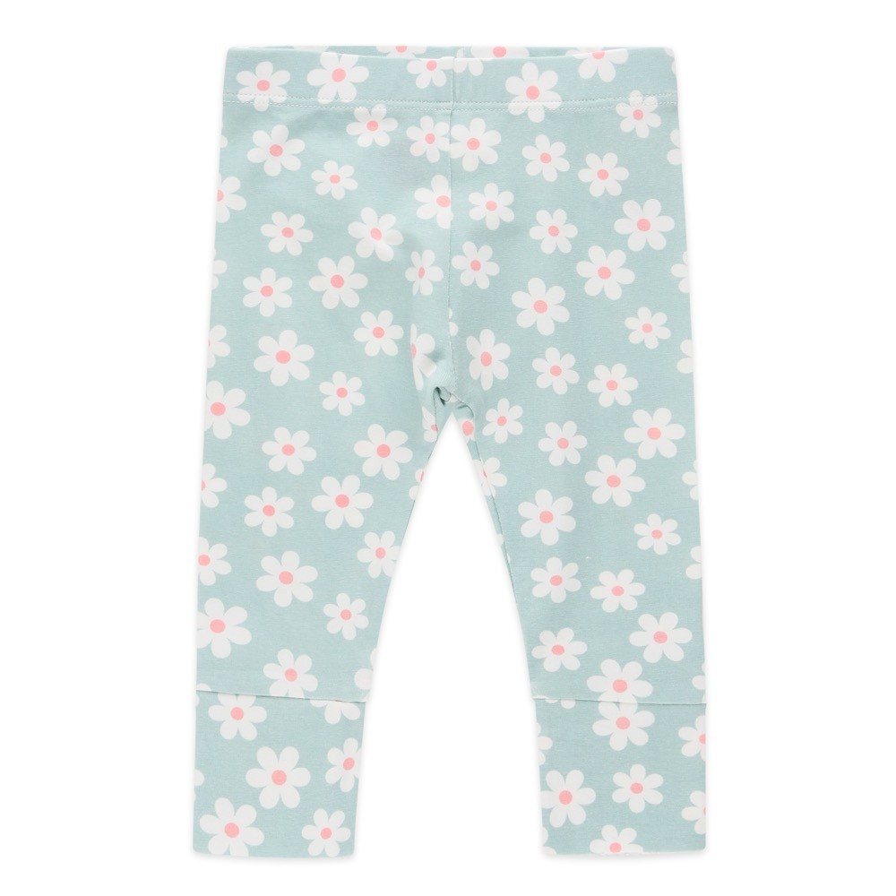 4baby Leggings Teal Floral Size 000