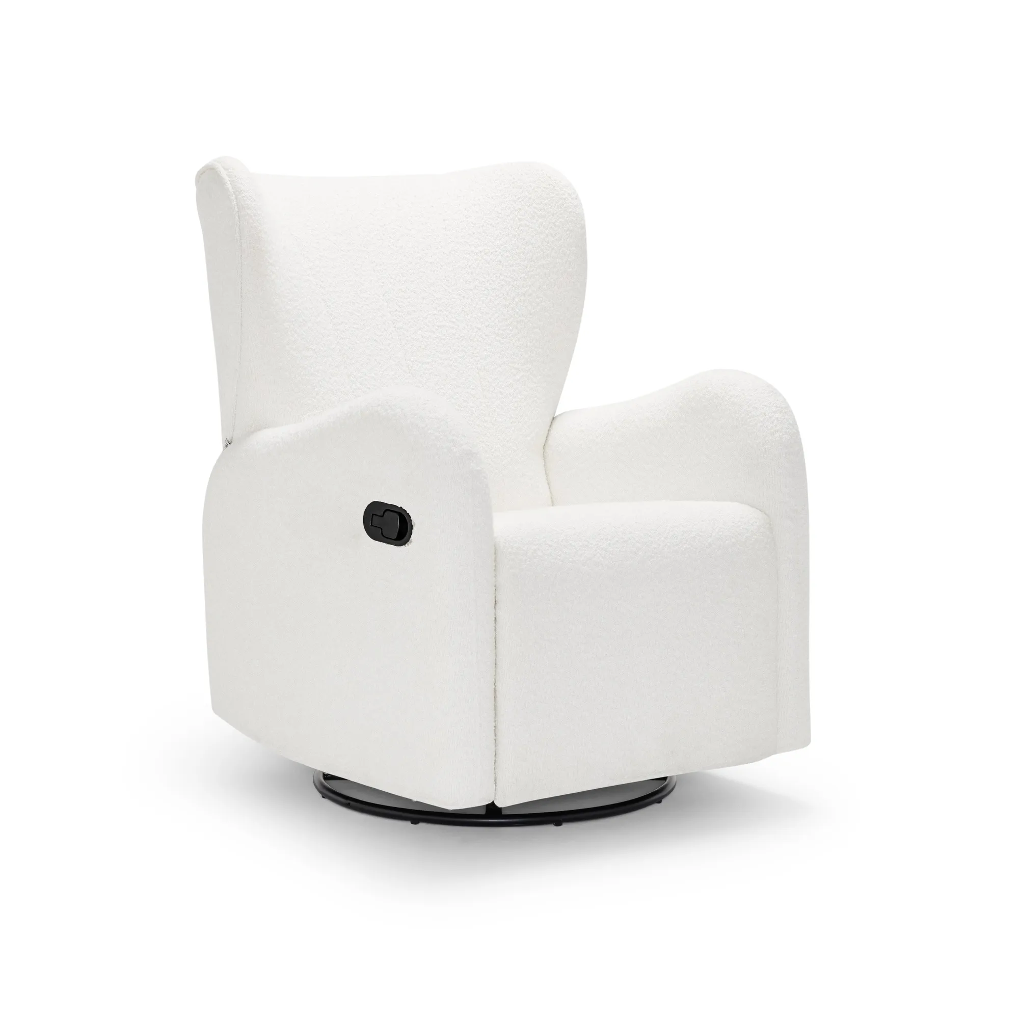 Babyrest Amelia Recliner Chair White Boucle