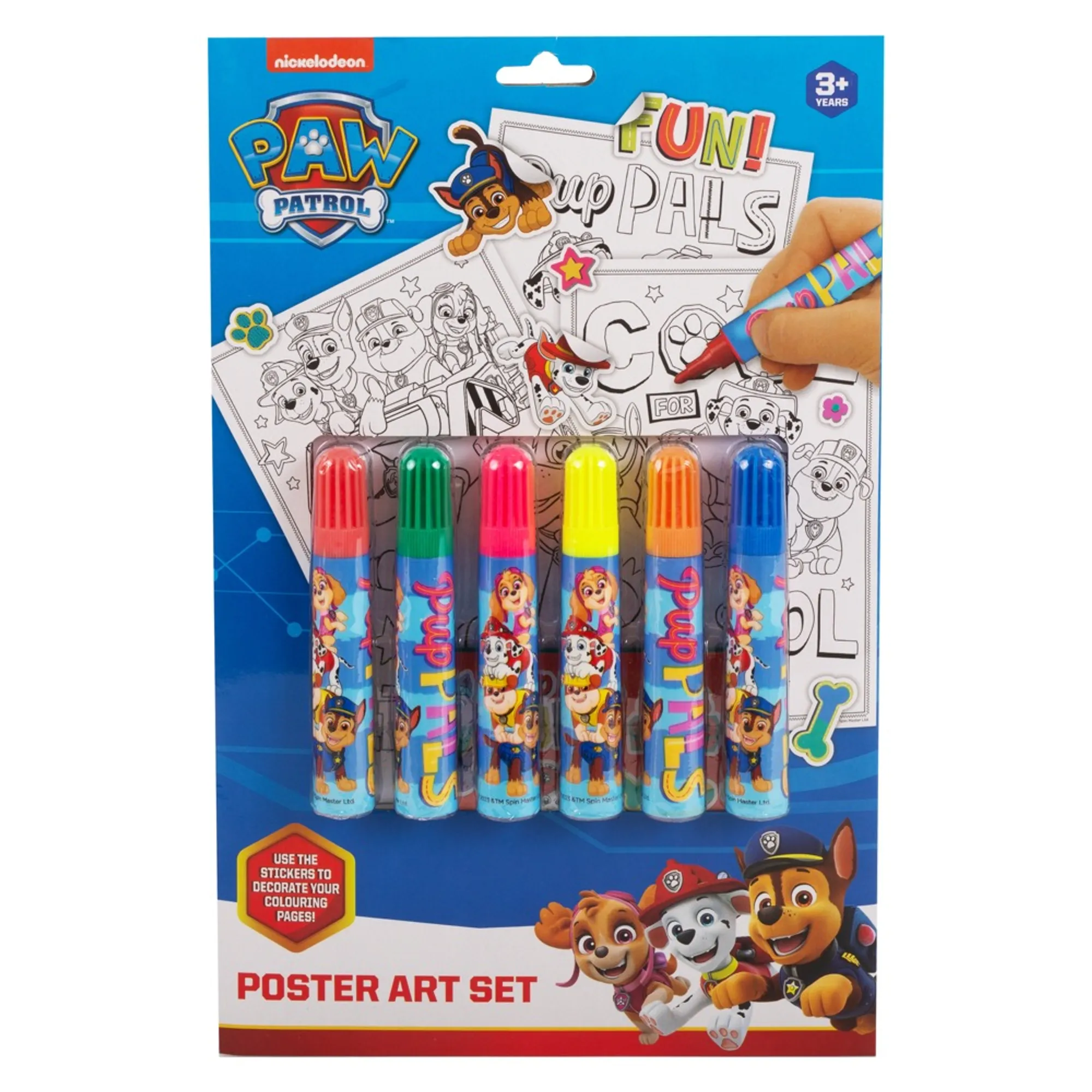 Paw Patrol Licensed Poster Art Set | Baby Bunting AU