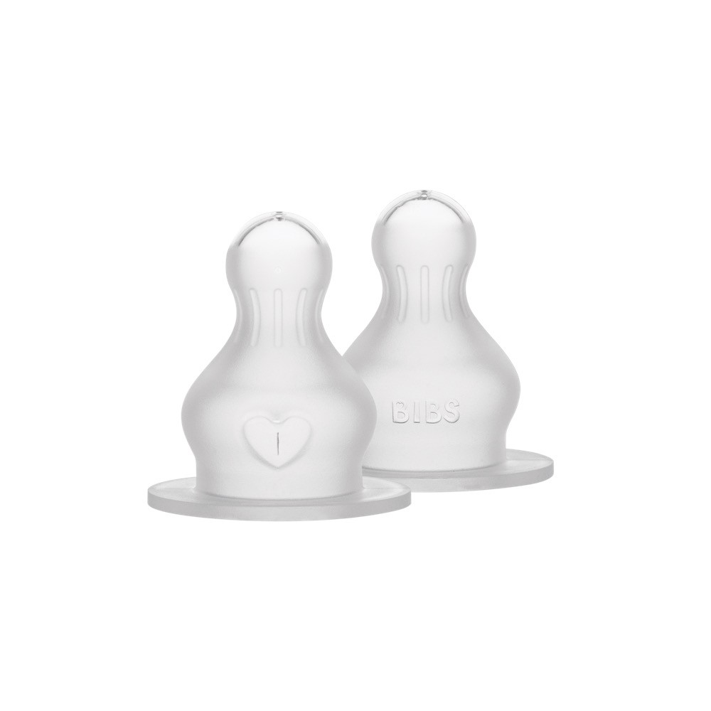 BIBS Replaement Nipples Silicone Fast Flow