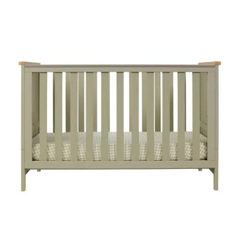 Tutti Bambini Misha Cot Sage Golden Oak Baby Bunting AU