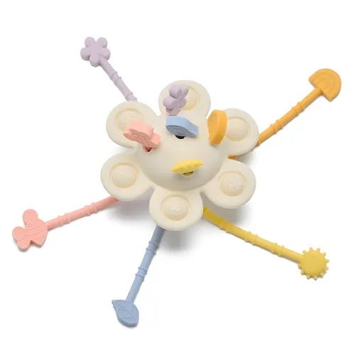 Little Rawr Silicone Pull & Play Flower Large
