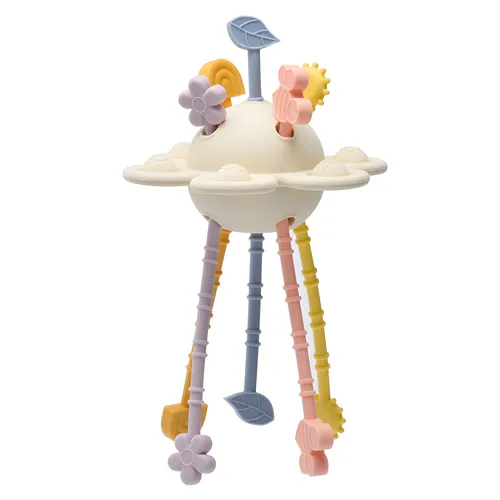 Little Rawr Silicone Pull & Play Flower Large