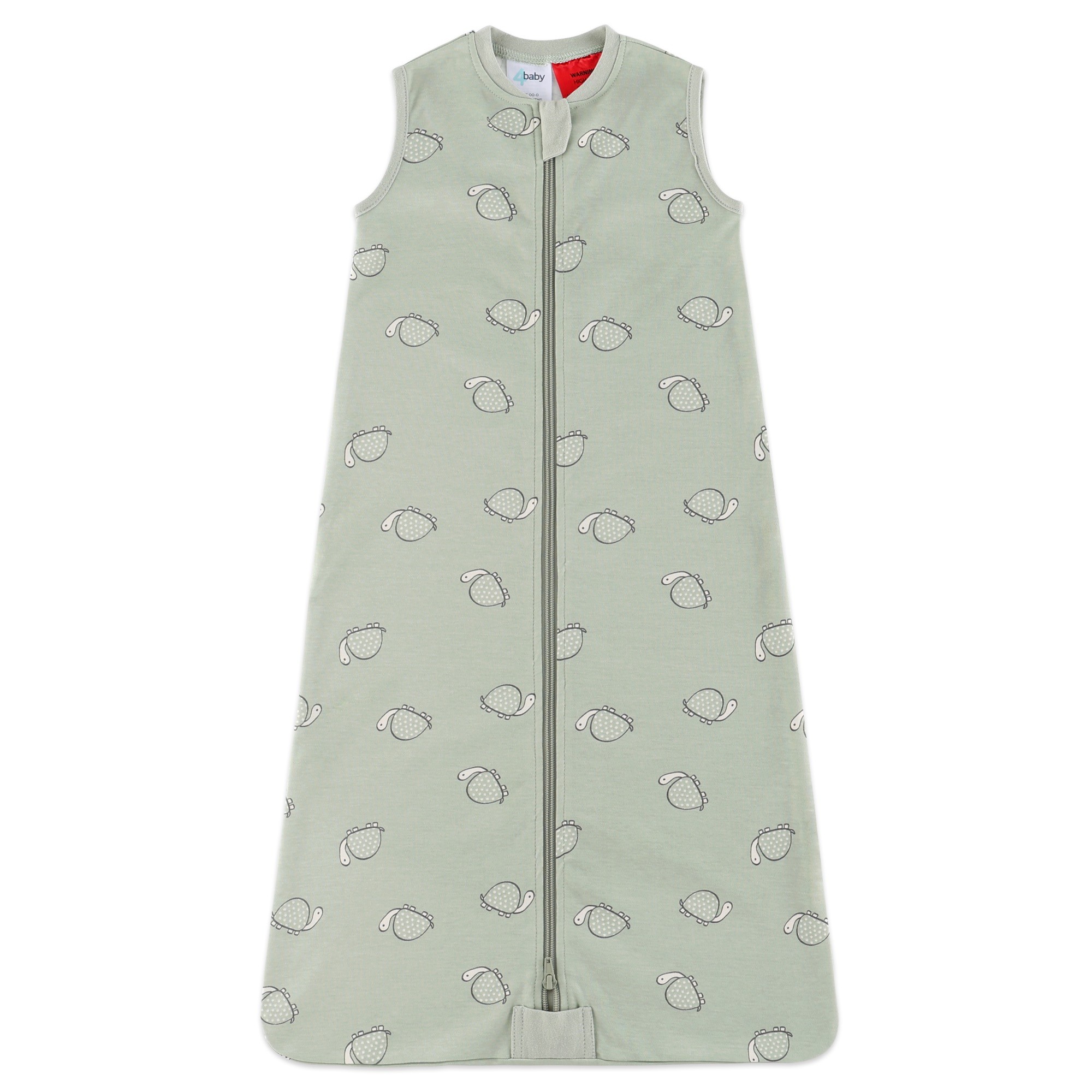 4baby Sleeping Bag 1.0 Tog Green Turtles Size 24-36 Months