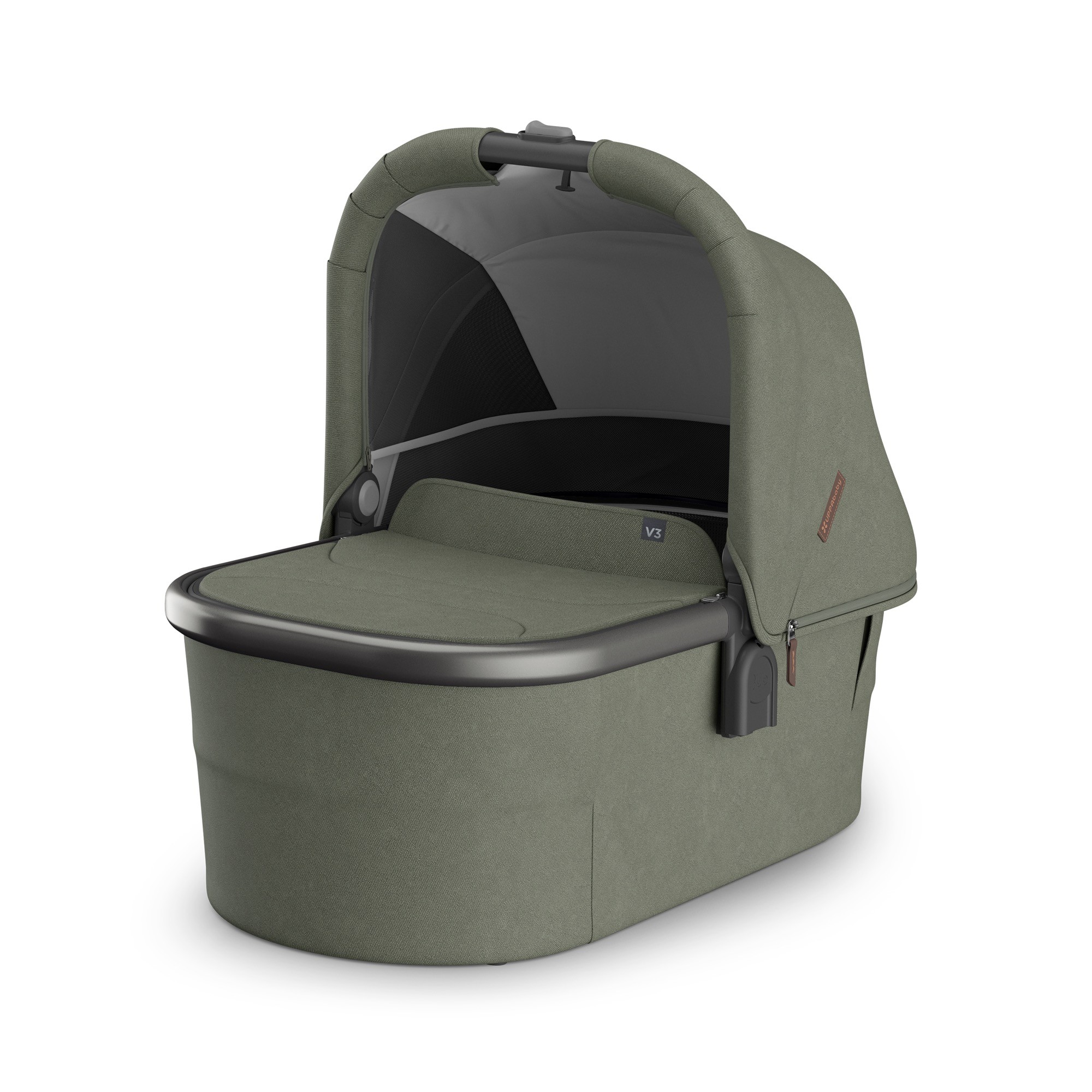 Uppababy V3 Bassinet Meadow Green Evelyn