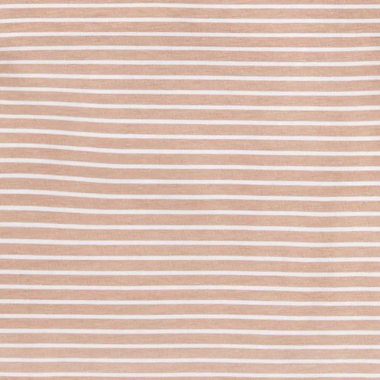 Bilbi Knit Buddy Short Sleeve Bodysuit Sesame