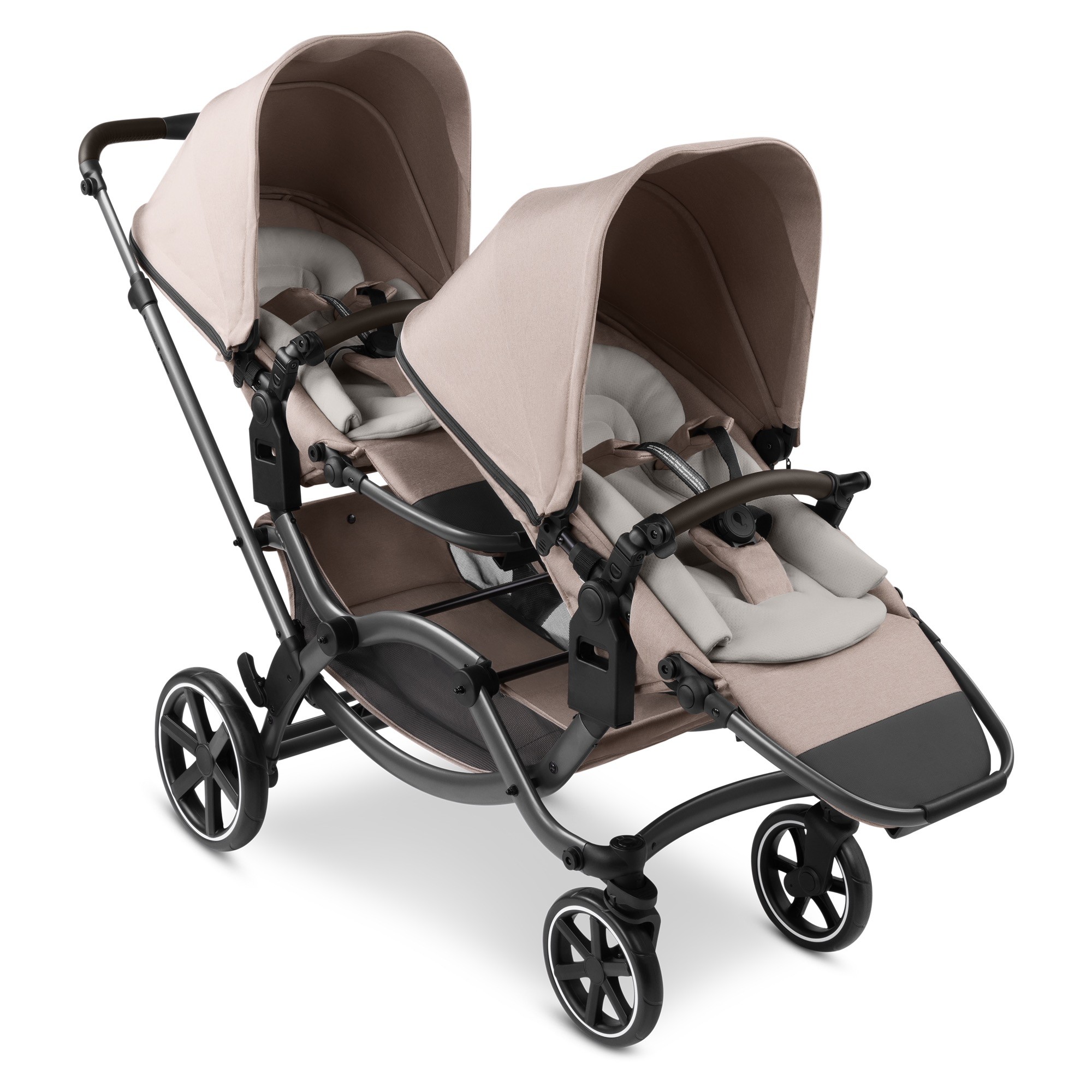 Maxi-Cosi X ABC Design Zoom 2 Twin Stroller Camel | Baby Bunting NZ