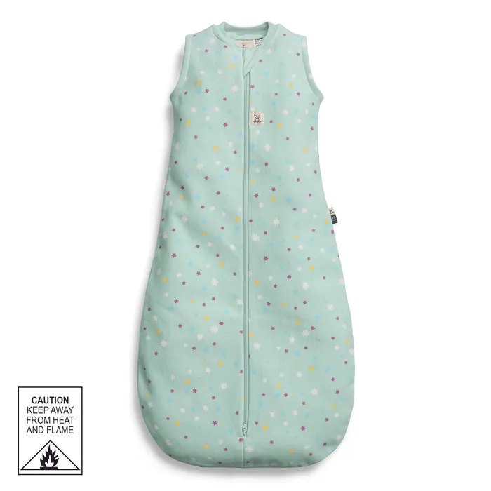ergoPouch Sleeping Bag 1.0 Tog Mint Stars Size 3-12 Months