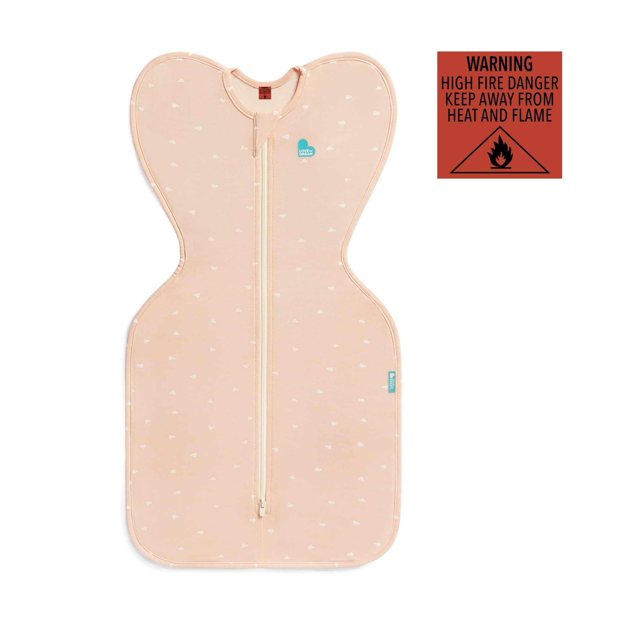 Love To Dream Swaddle Up Bamboo Lite Tog Blush Size Small