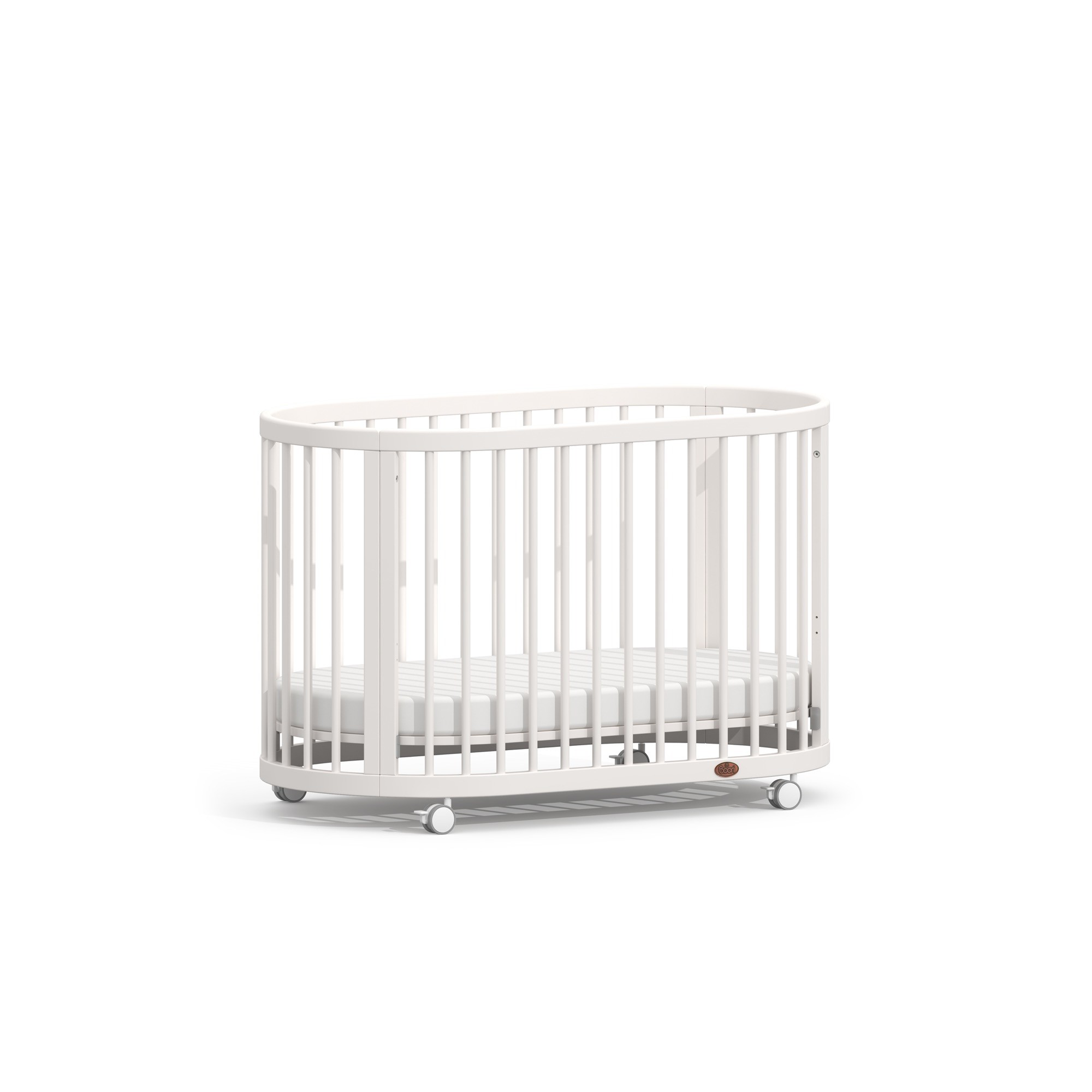 Boori Oasis Oval Cot Barley White - 