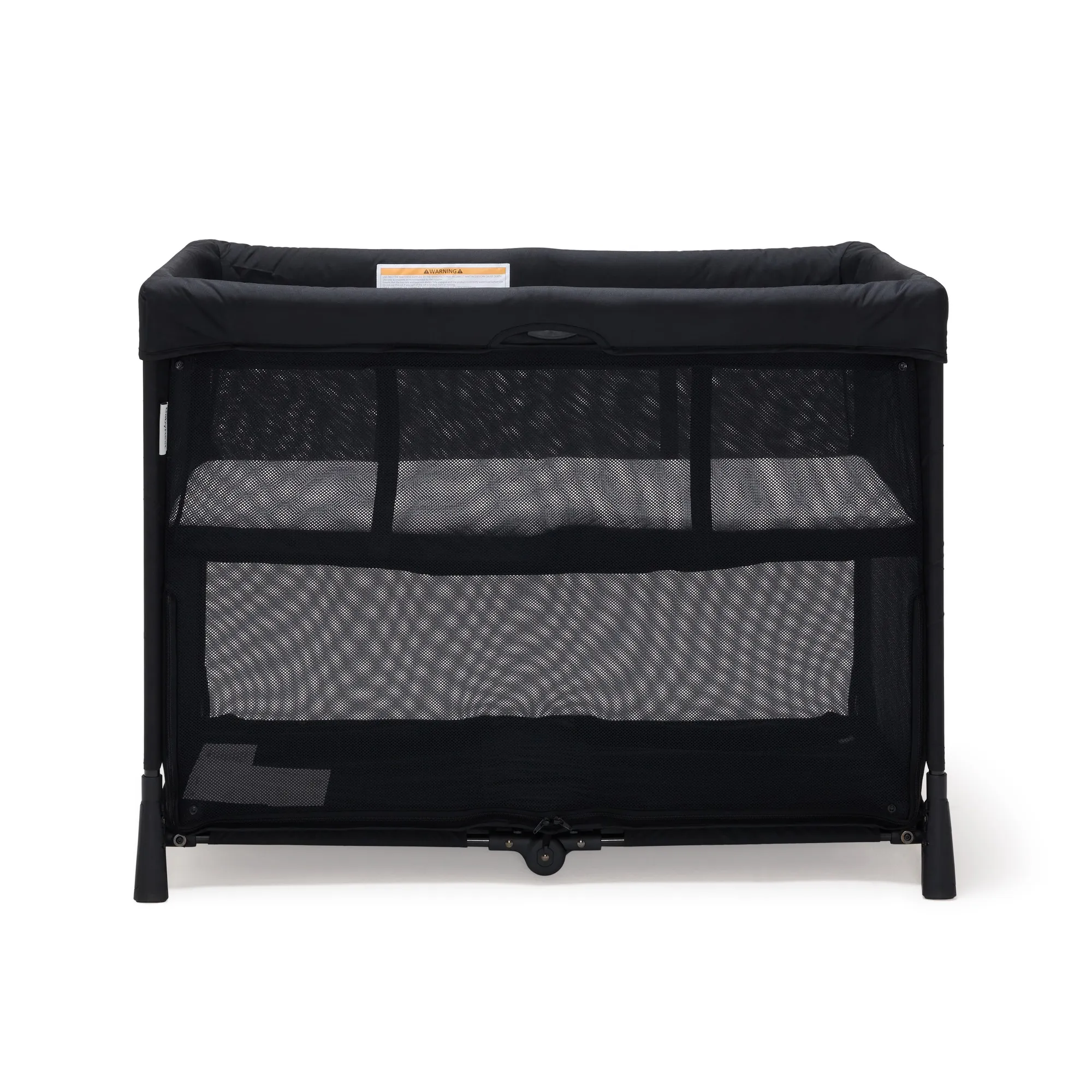 BabyRest Journey 2-In-1 Travel Cot Black | Baby Bunting AU
