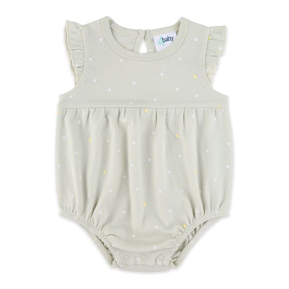 4baby Bodysuit Aqua Grey Stripe