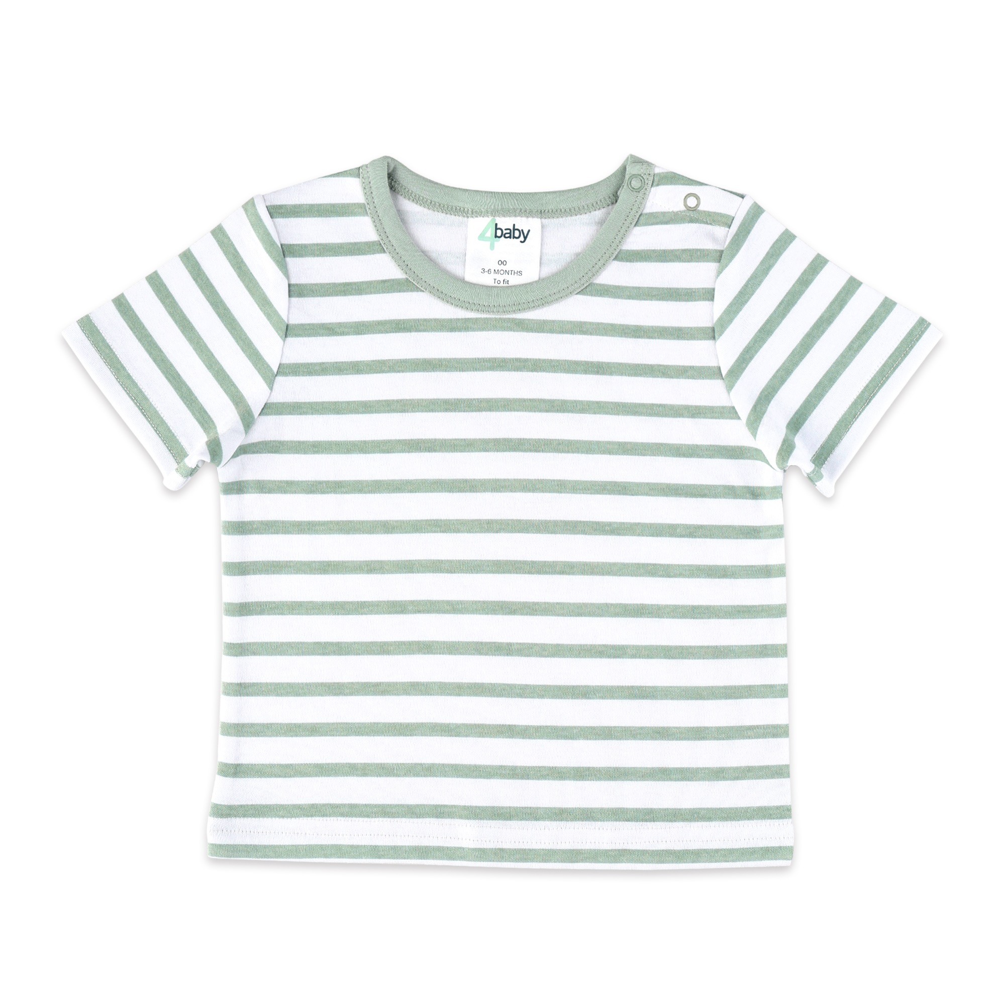 4baby Pocket T-shirt Tonal Green Size 0