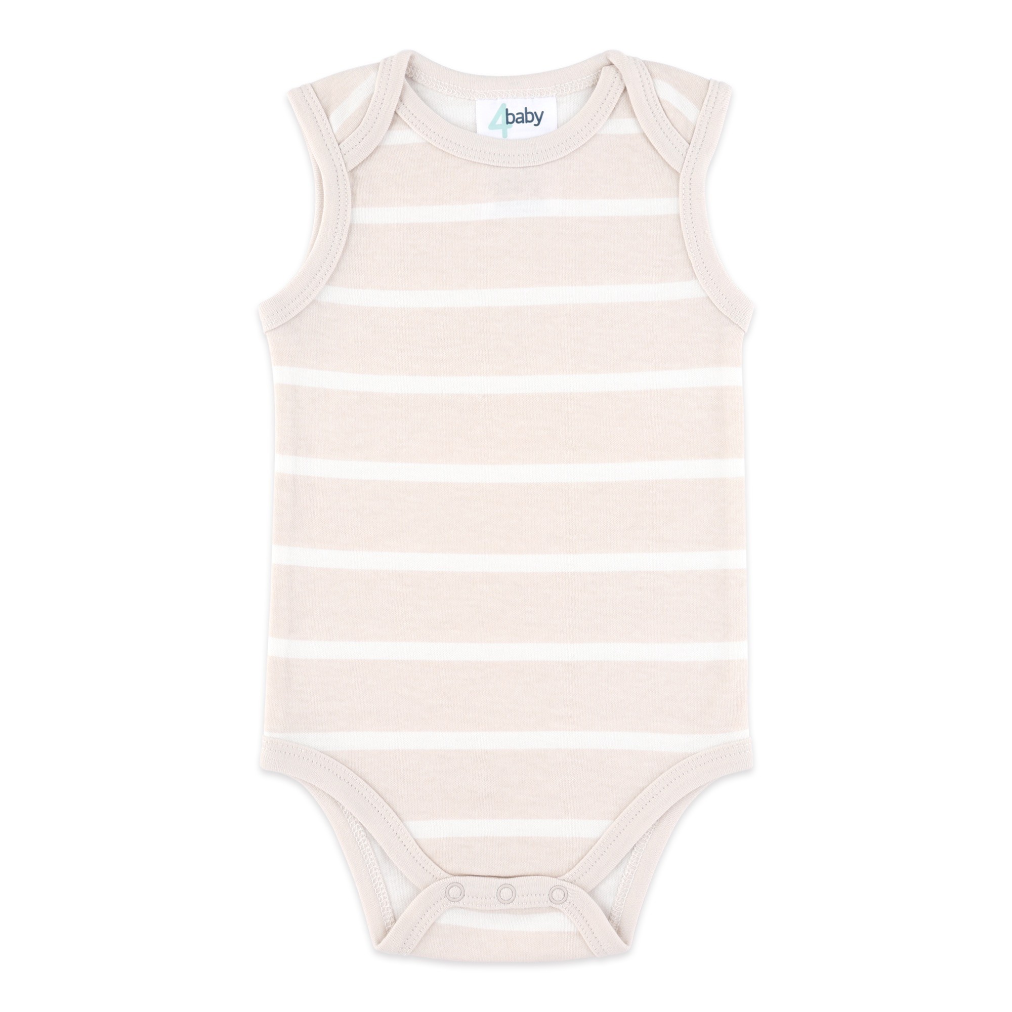 4baby Sleeveless Bodysuit Confetti Beige Size 0