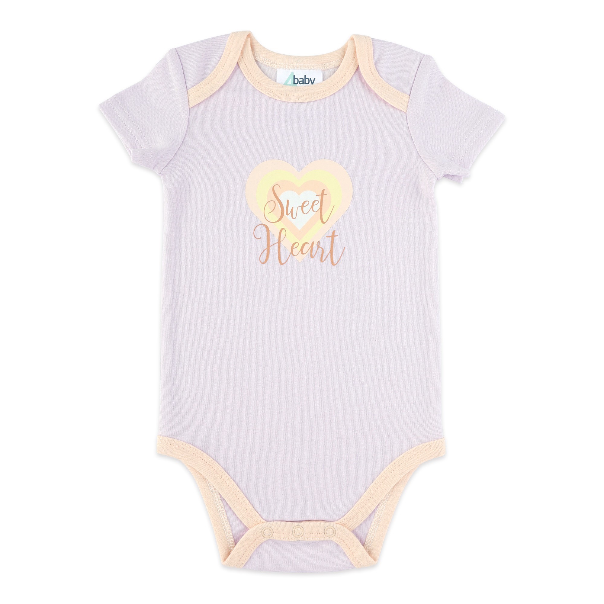 4baby Flutter Sleeve Bodysuit Beige Size 0