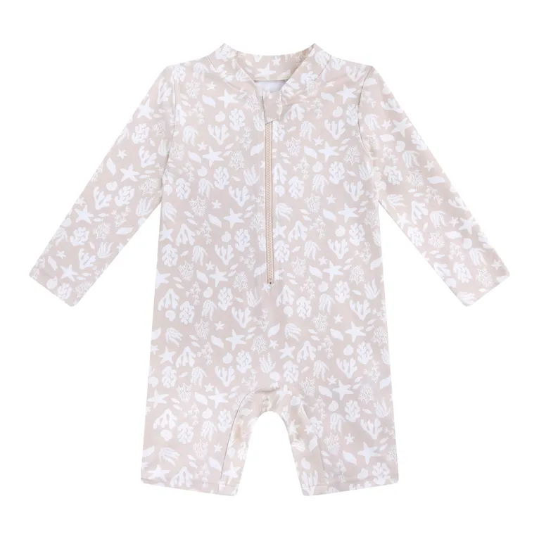 Bilbi Ripple Sunsuit Neutral