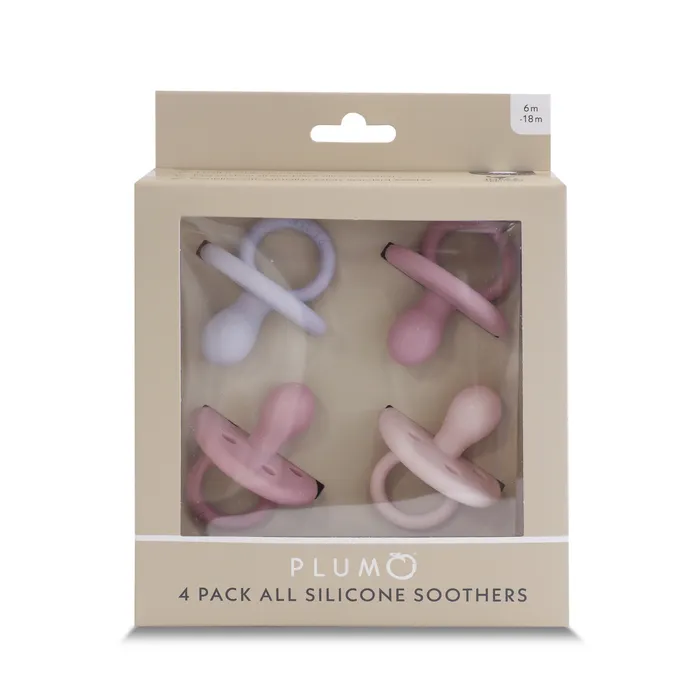 Plum 4pack Soothers Girl Bundle 6-18 Months