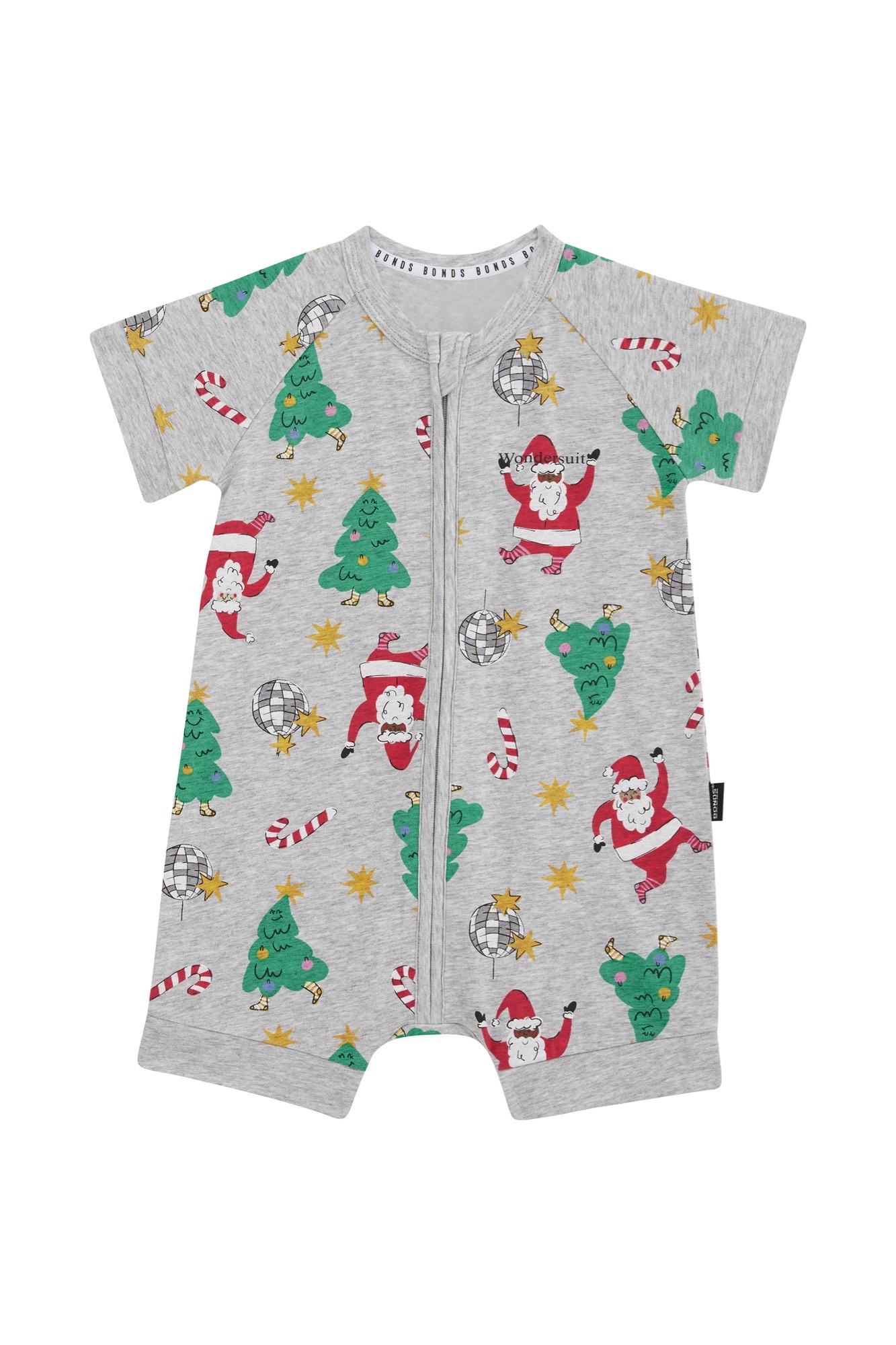 Bonds Romper Disco Santa Size 000