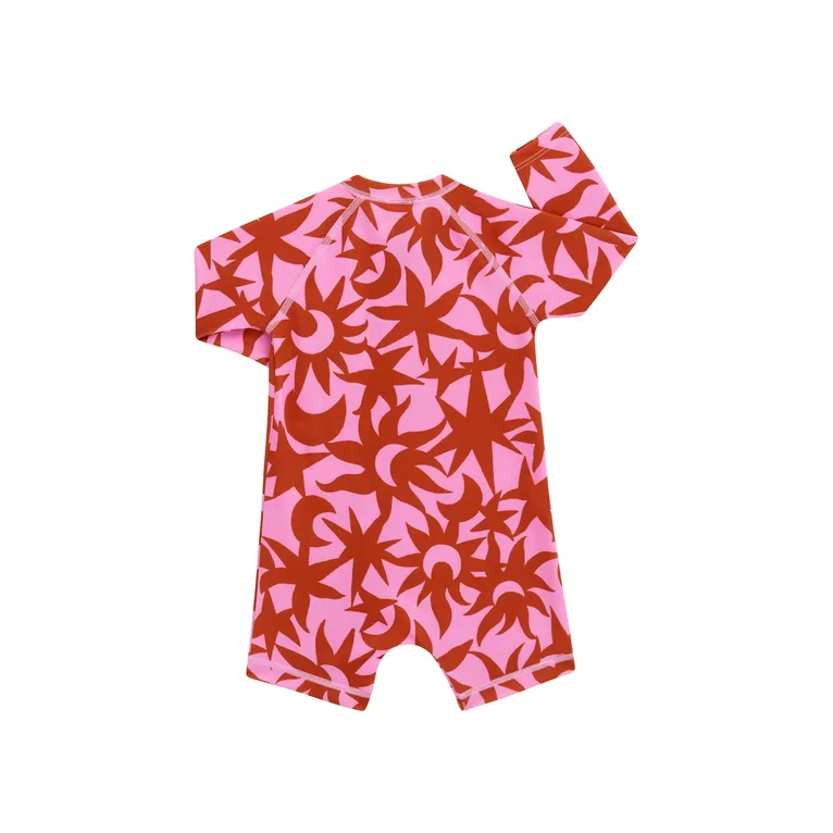 Bonds Swim Suit Zip Summer Sunset Pink