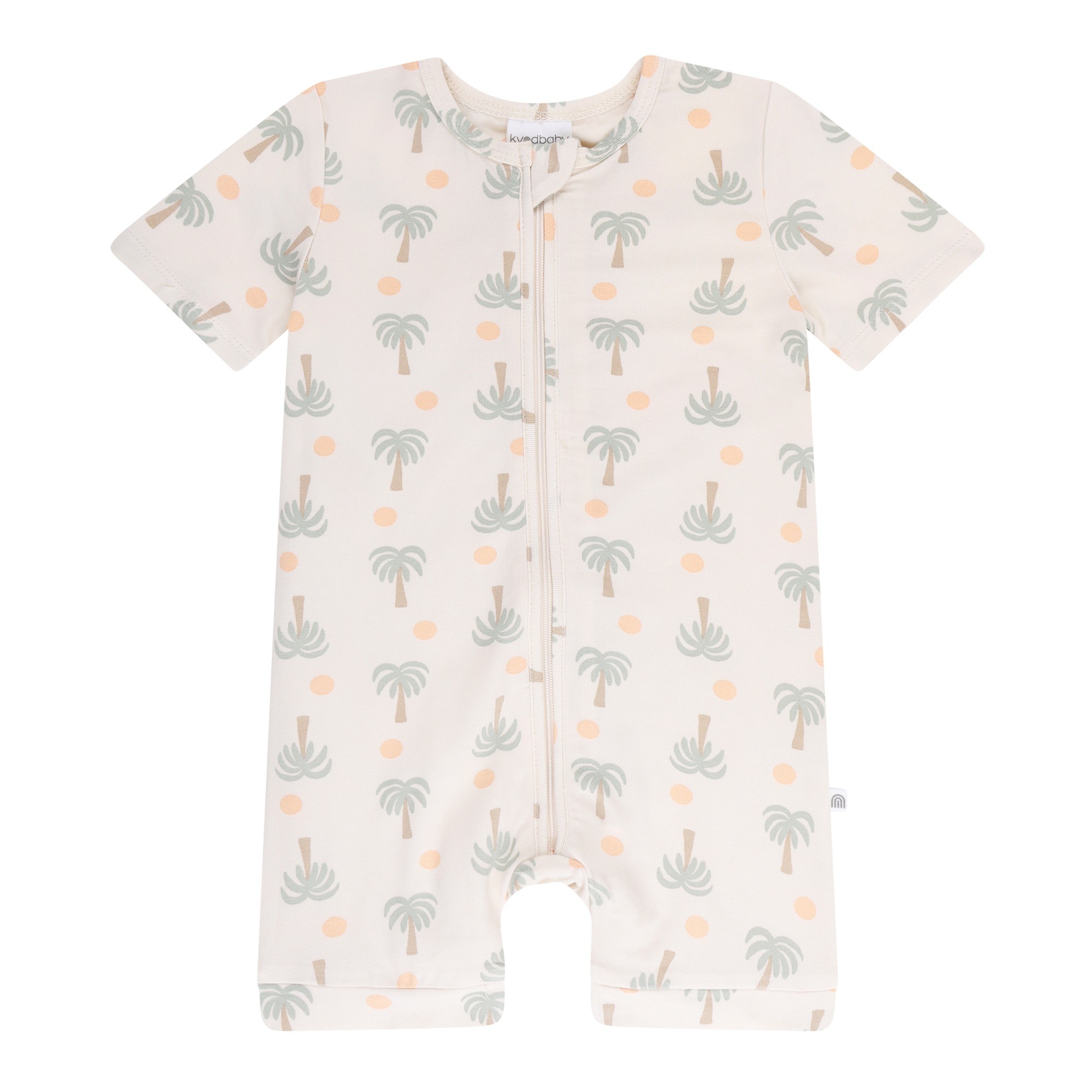 Kynd Baby Short Sleeve Onesie Palm Sunset Size 0000