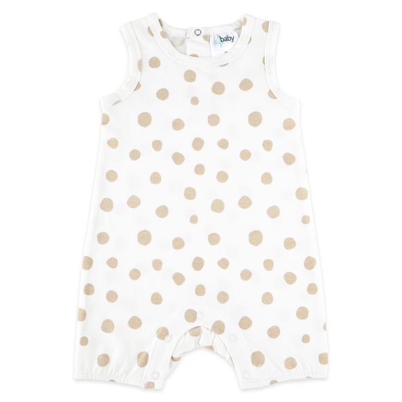 4baby Romper Abstract Dots Beige