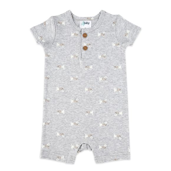 4baby Romper Daschunds Grey