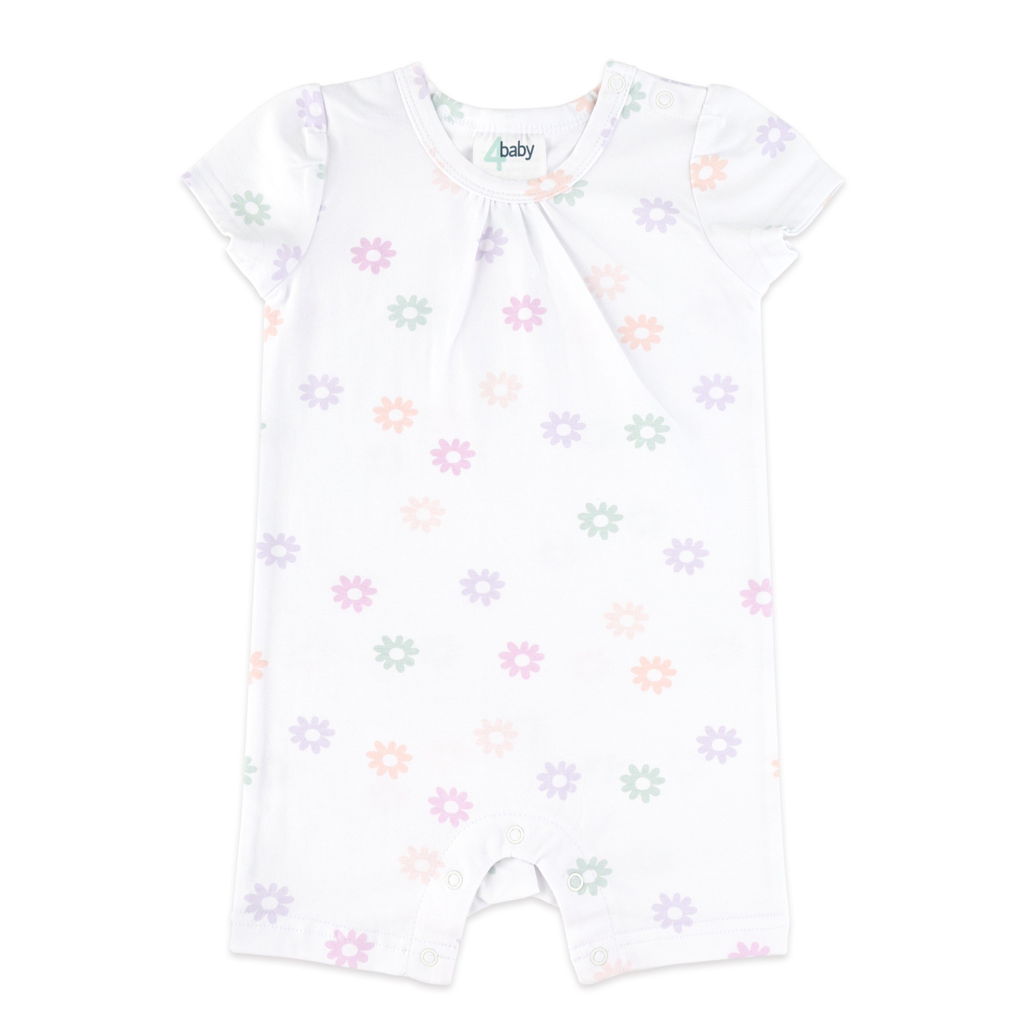 4baby Romper Daisy White Size 2