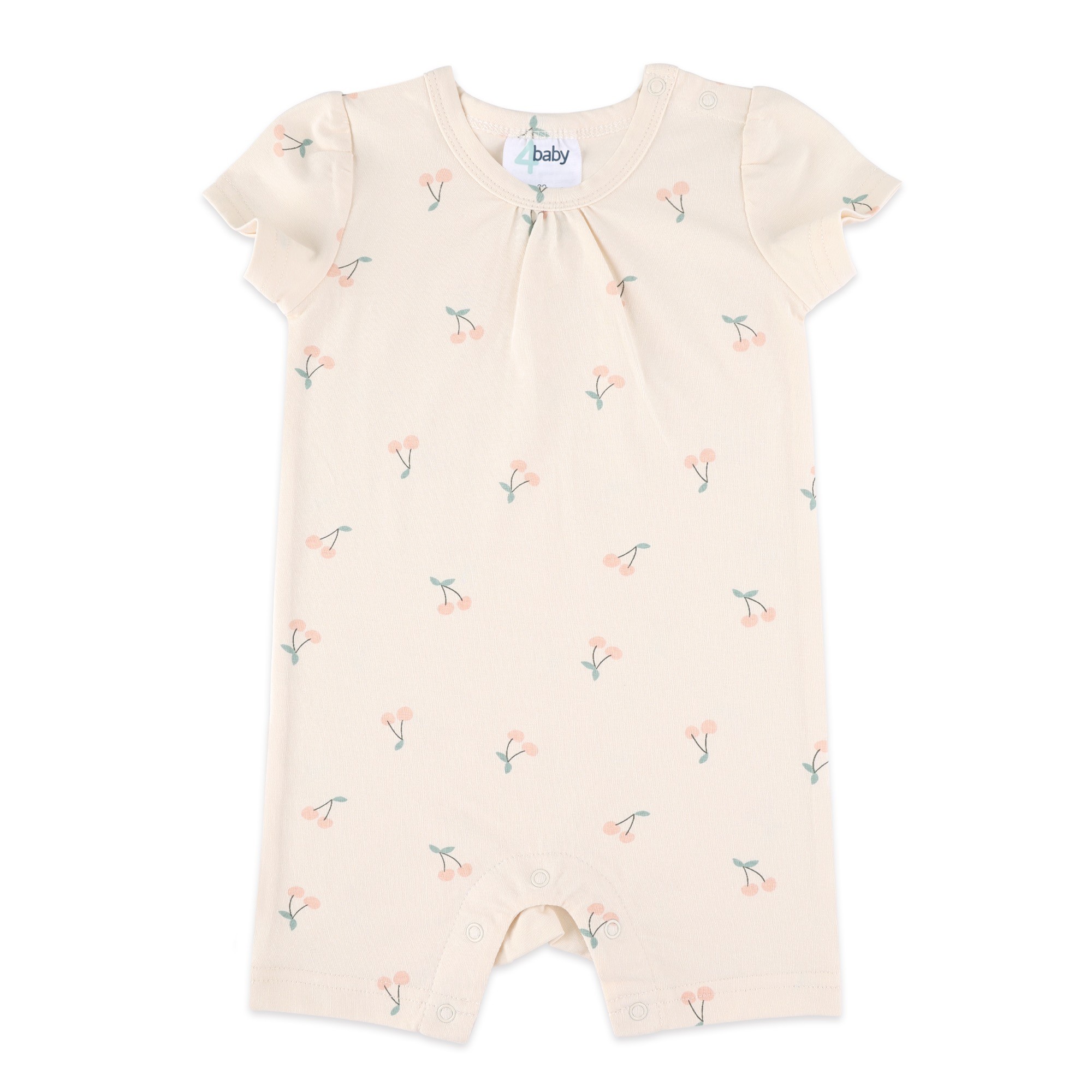 4baby Romper Cherries Pink Size 2