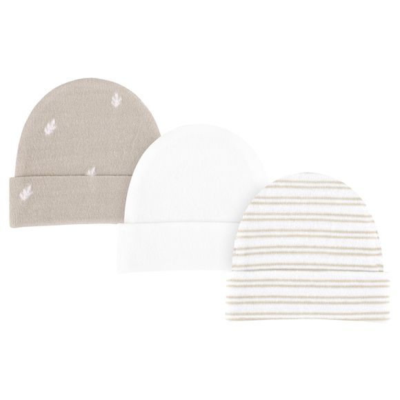 4baby Beanie 3 Pack Natural
