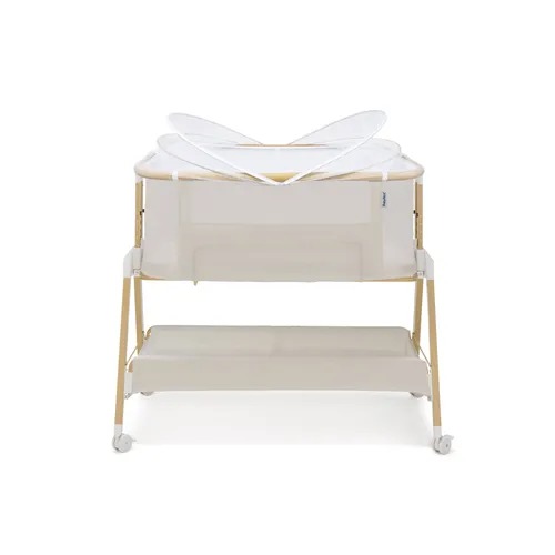 Babyrest Alfie Bedside Bassinet Beige/Natural