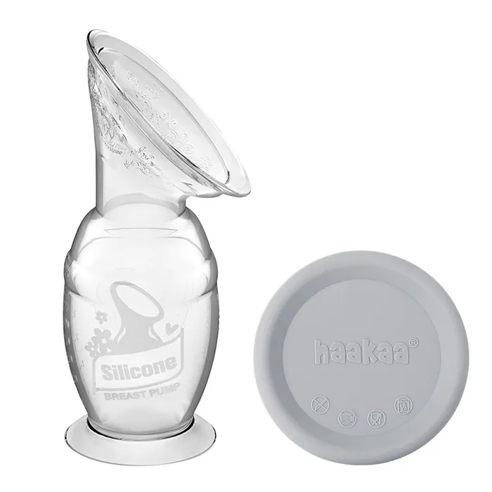 Haakaa Silicone Breast Pump And Cap-100 Ml