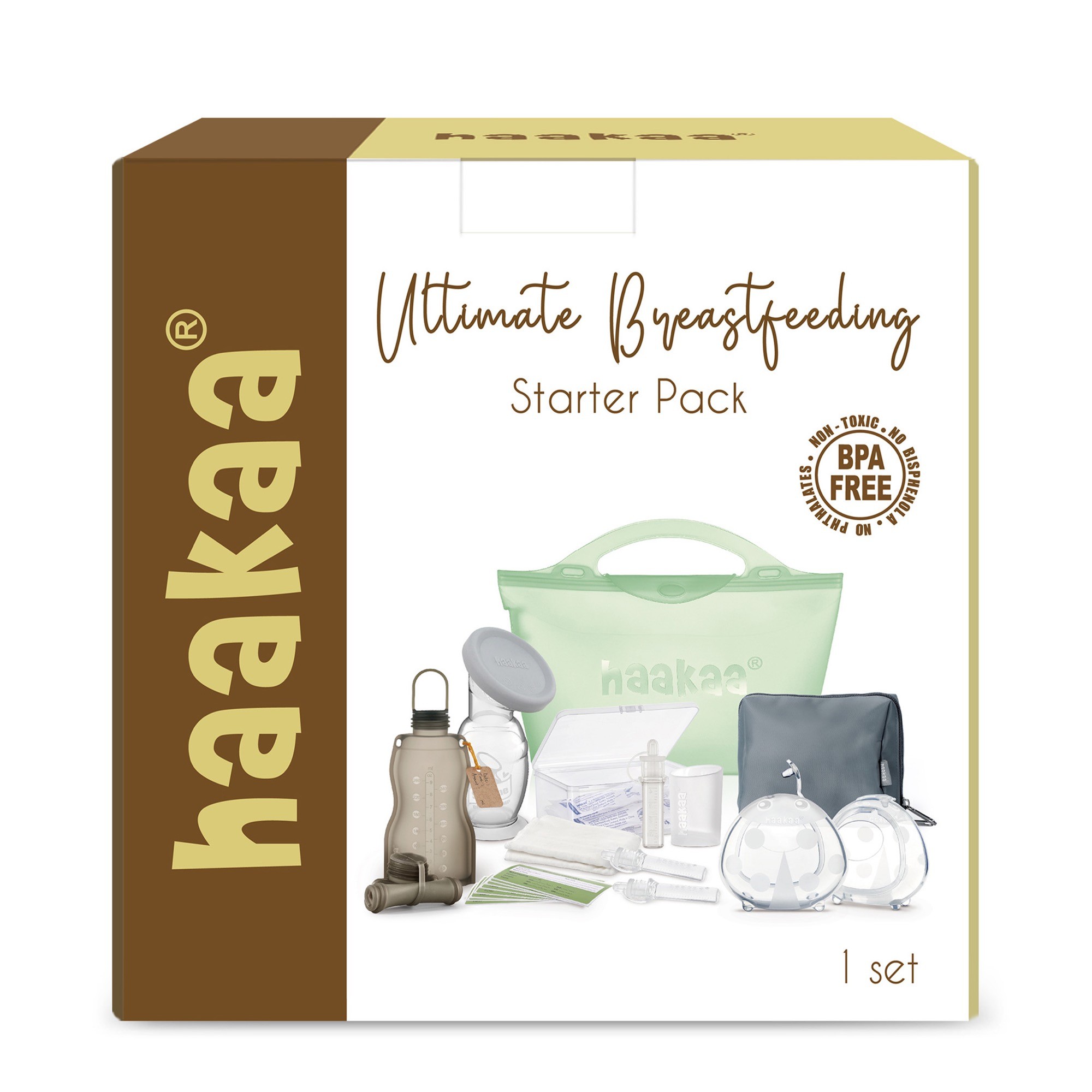 Haakaa Ultimate Breastfeeding Starter Pack Baby Bunting AU