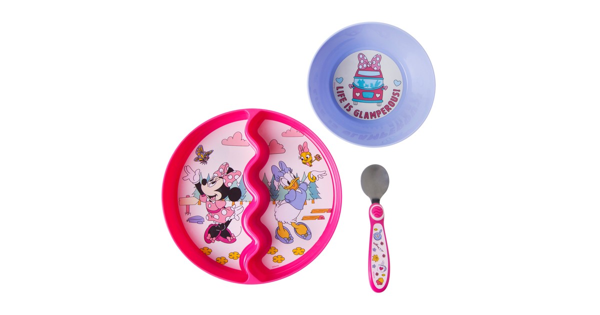 The First Years Minnie Piece Feeding Set Baby Bunting AU