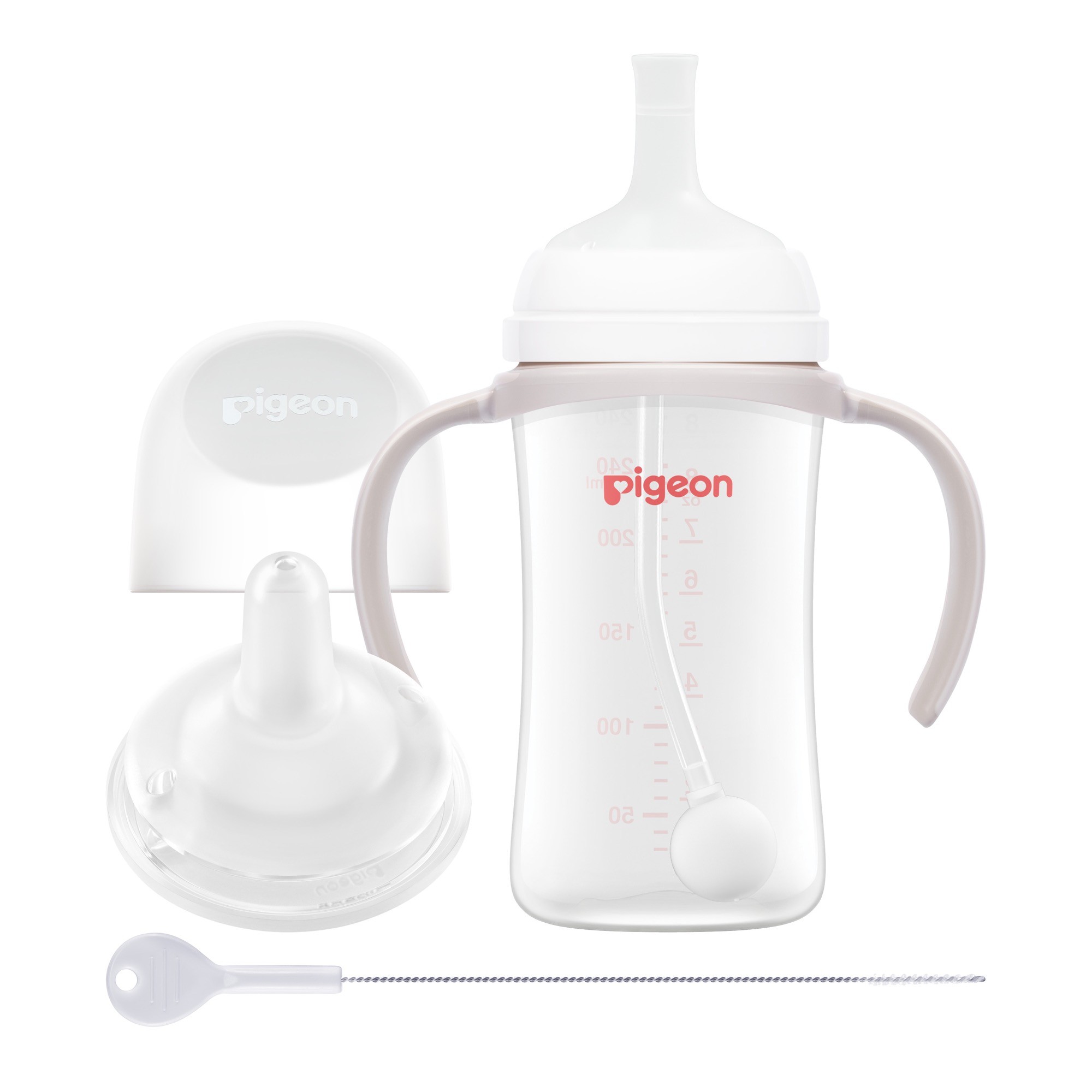 Pigeon Softouch Straw Bottle Set Pp 240ml