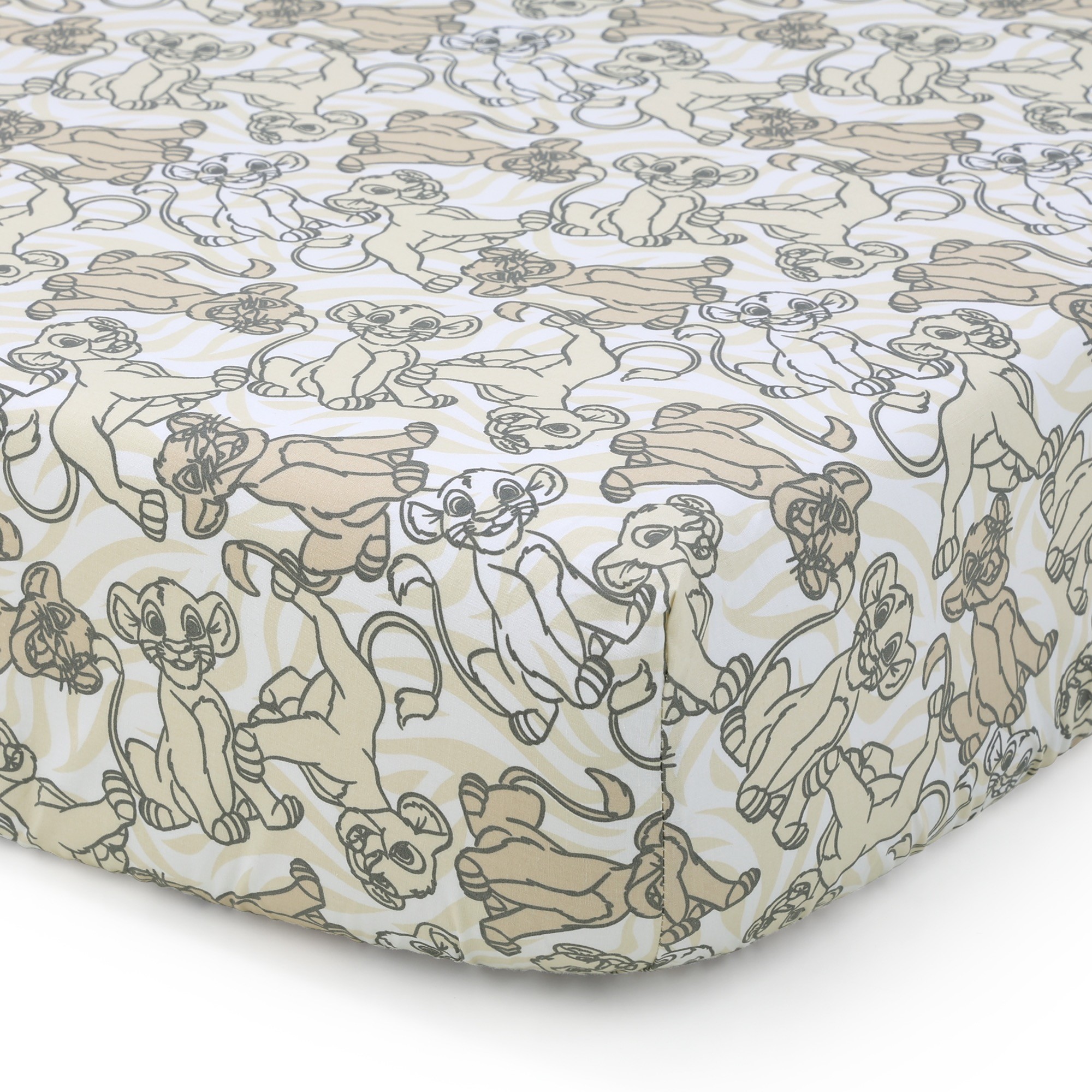 Disney Cot Fitted Sheet Lion King