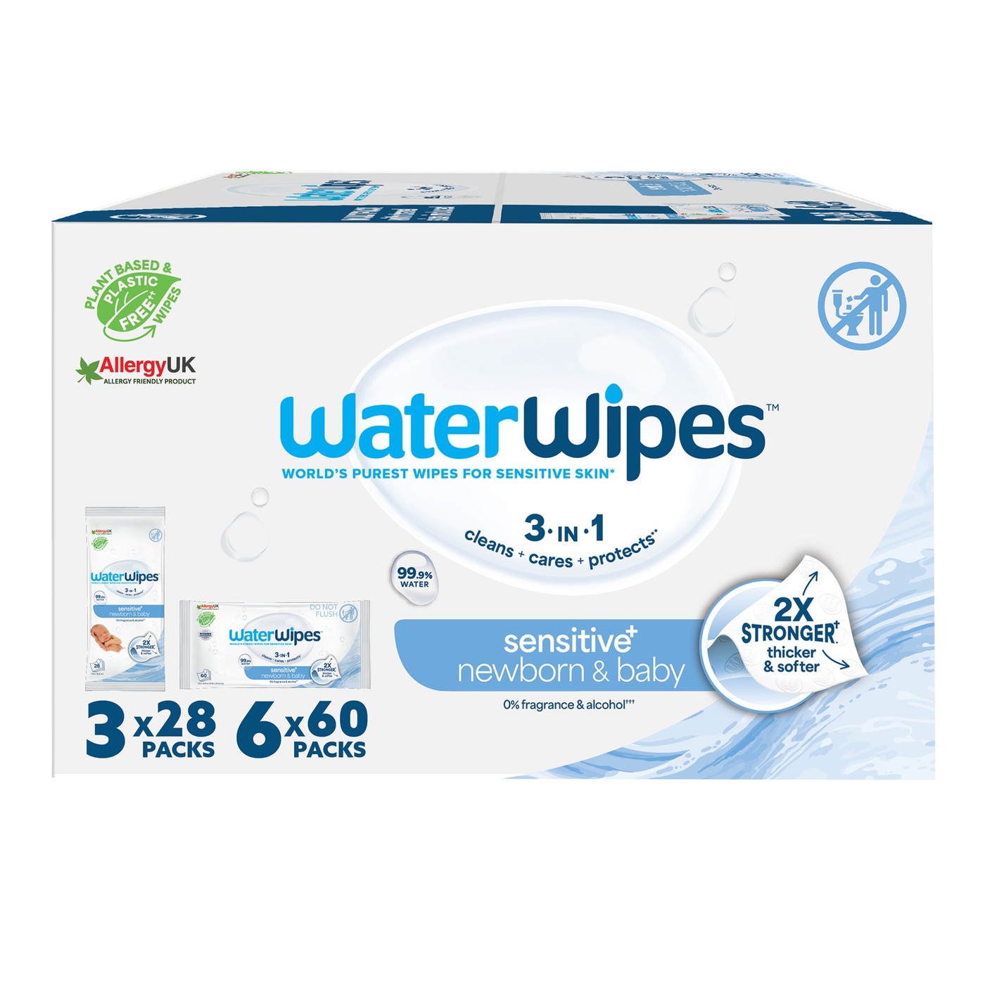 WaterWipes Mixed Pack 444 Pack | Baby Bunting AU