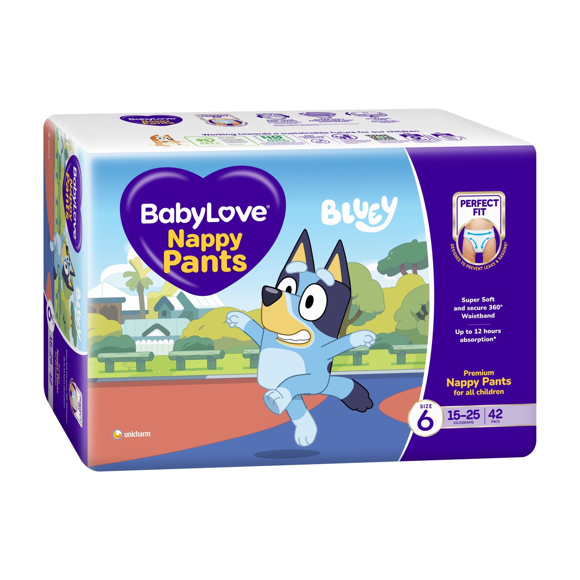 Babylove Nappy Pants Size 6 -42 Pack