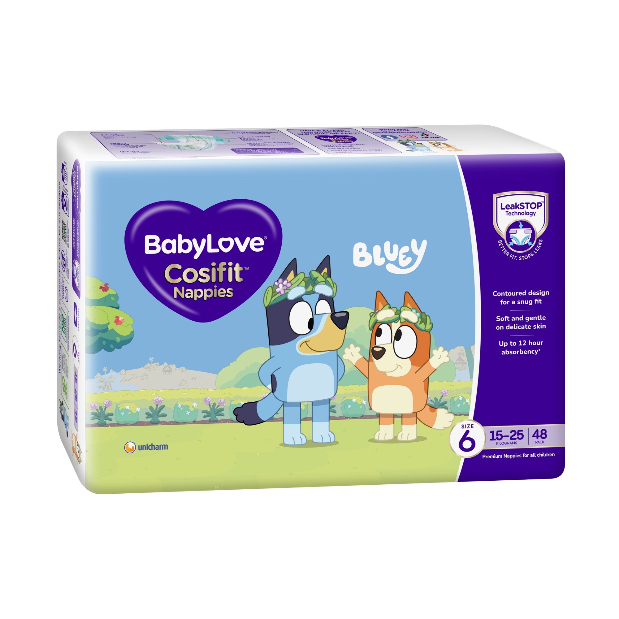Babylove Cosifit Nappies Size 6 - 48 Pack