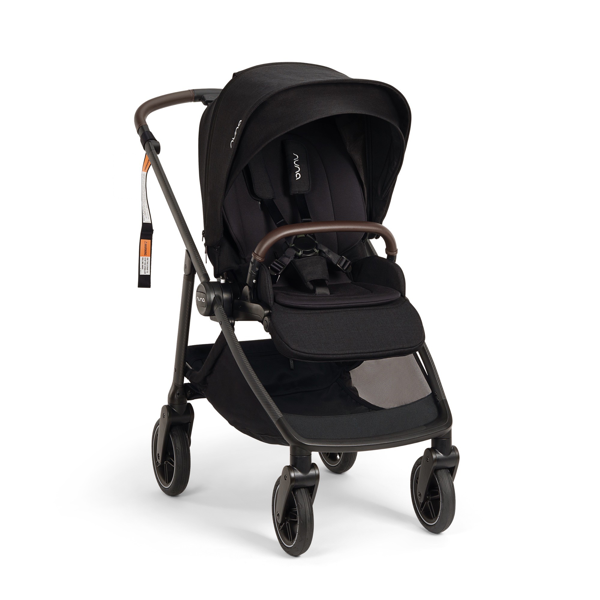Nuna Swiv Stroller MB With Cup Holder Caviar