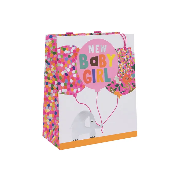 Henderson Greetings New Baby Girl Large Bag